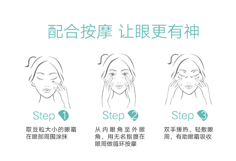 雅芳 AVON 弹力眼霜20g 淡化细纹眼袋黑眼圈 眼周补水紧致女 