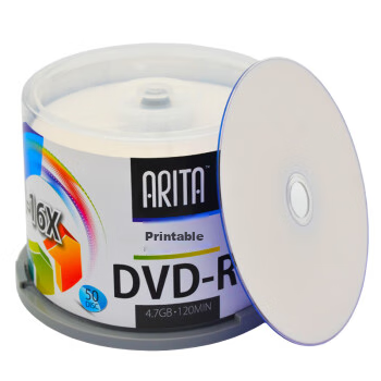 DVD-R RITEK E-Age Printable, 16x, 4.7GB, 50 шт.