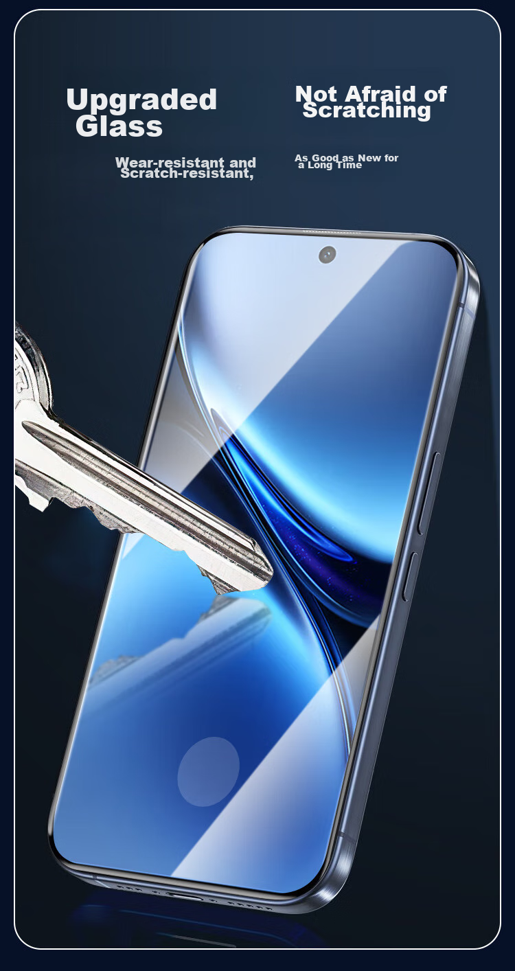 Защитное стекло KOOLIFE для Vivo X200 Pro, полное покрытие, изогнутое, противоударное, антибликовое, 9H, ультратонкое