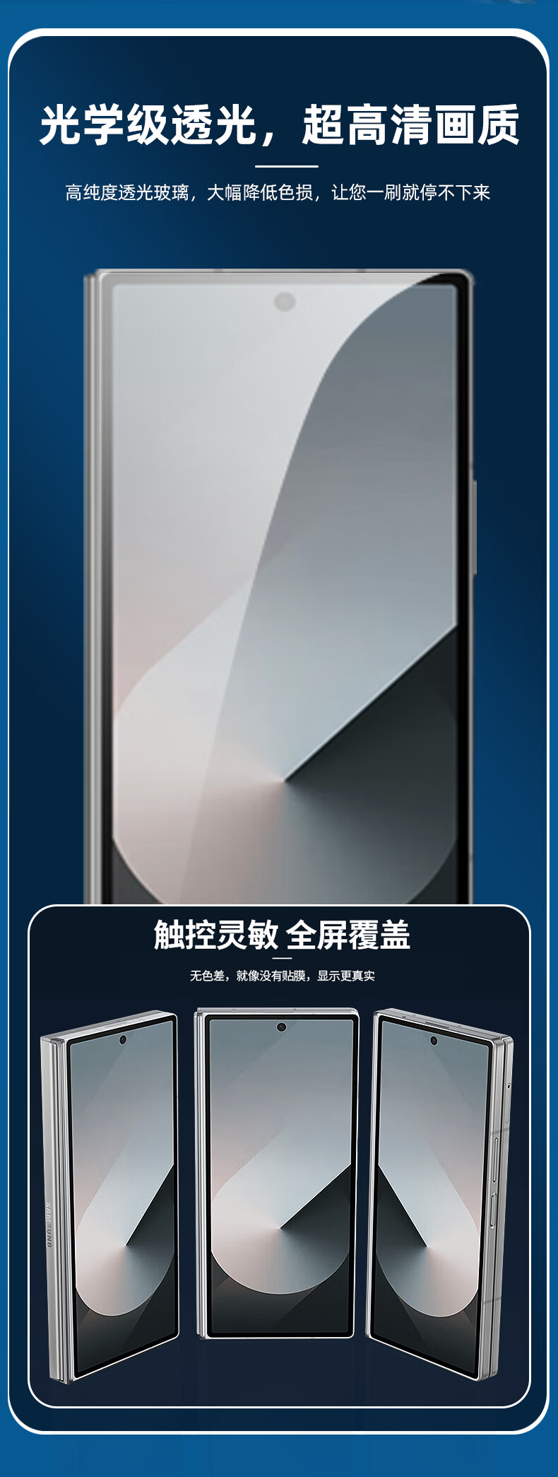 Защитное стекло для Samsung Z Fold 6
