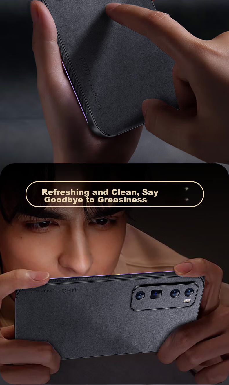 Чехол для телефона Shangsu для Huawei Nova 7 Pro, противоударный, с защитой объектива, из натуральной кожи ягненка, черный