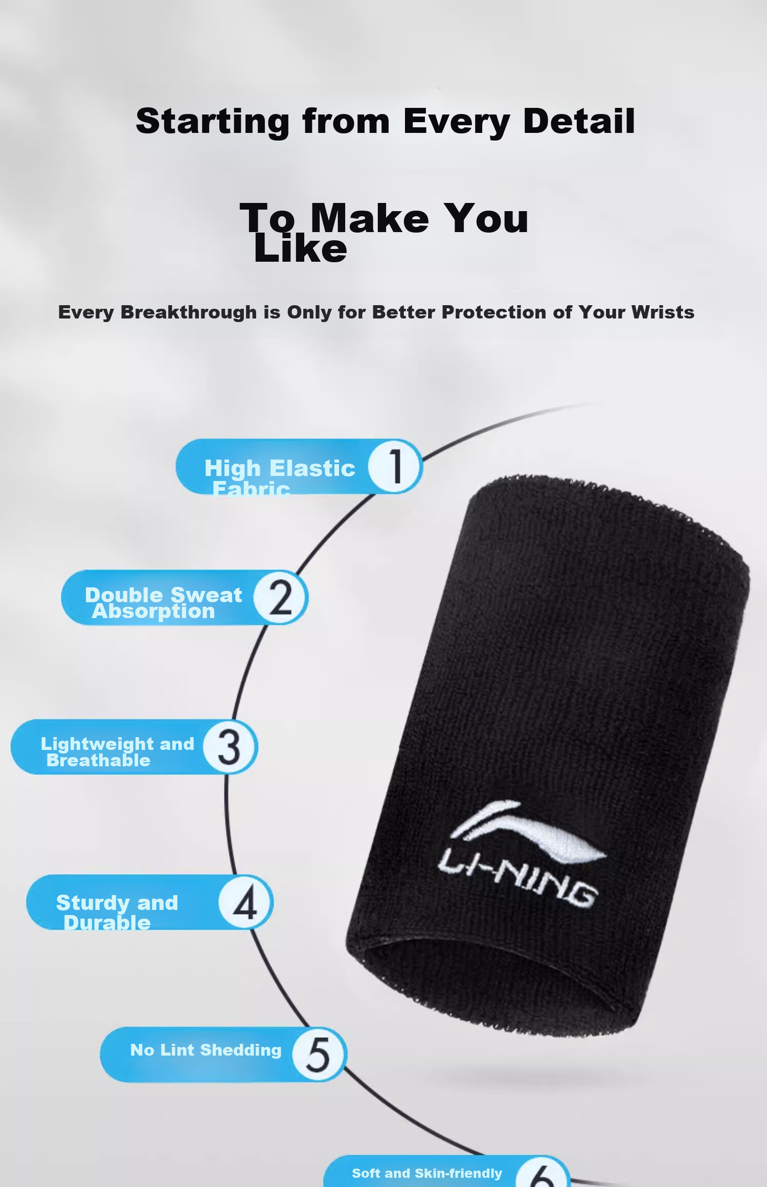 Напульсники Li-Ning