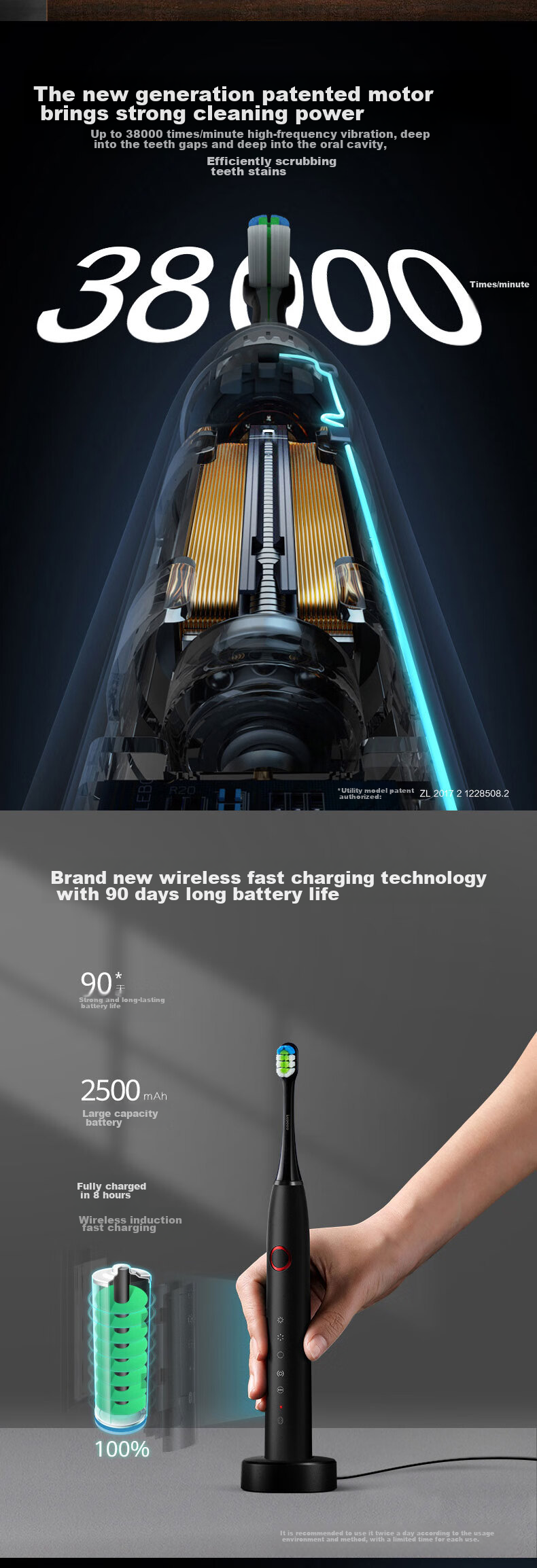 Электрическая зубная щетка Huawei Zhixuan Libode, умная звуковая щетка HarmonyOS, для взрослых, глубокая чистка, подарок на День святого Валентина, вишнево-розовый