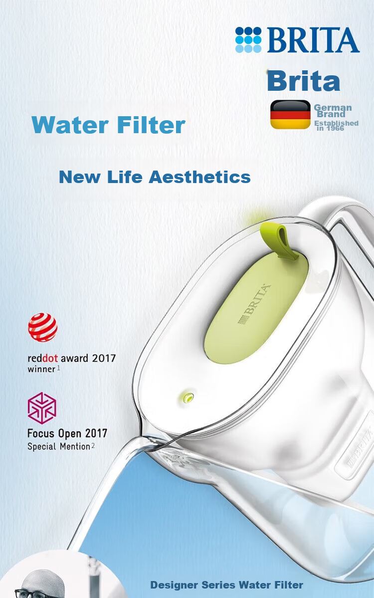 Фильтр-кувшин Brita Style XL, 3.5 л, зеленый, с 5 картриджами