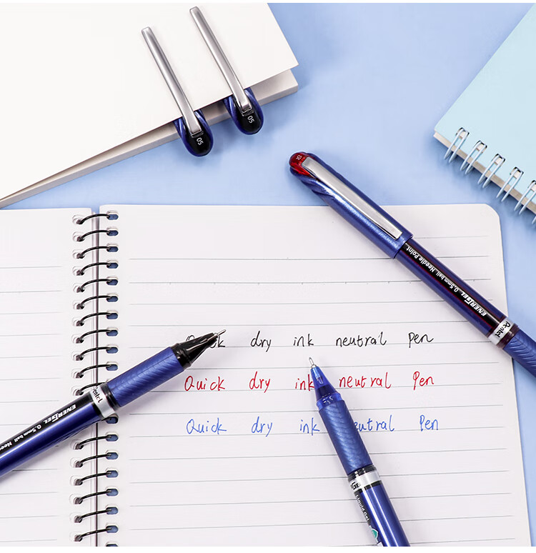 Набор гелевых ручек Pentel BLN25, 0.5 мм, черный, 12 шт.