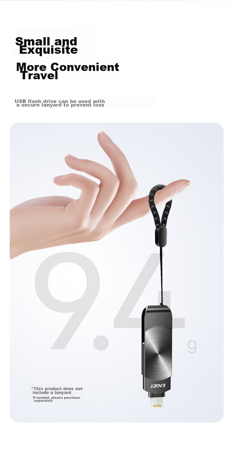 USB-накопитель EAGET 256GB