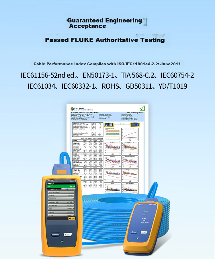 Кабель витая пара BOYANG BY-5305B, неэкранированный, CAT5e, 305 м, синий