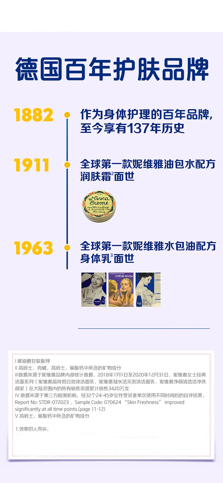 妮维雅（NIVEA）深层洁净洗颜泥150g加量装（清洁养肤 水润保湿）