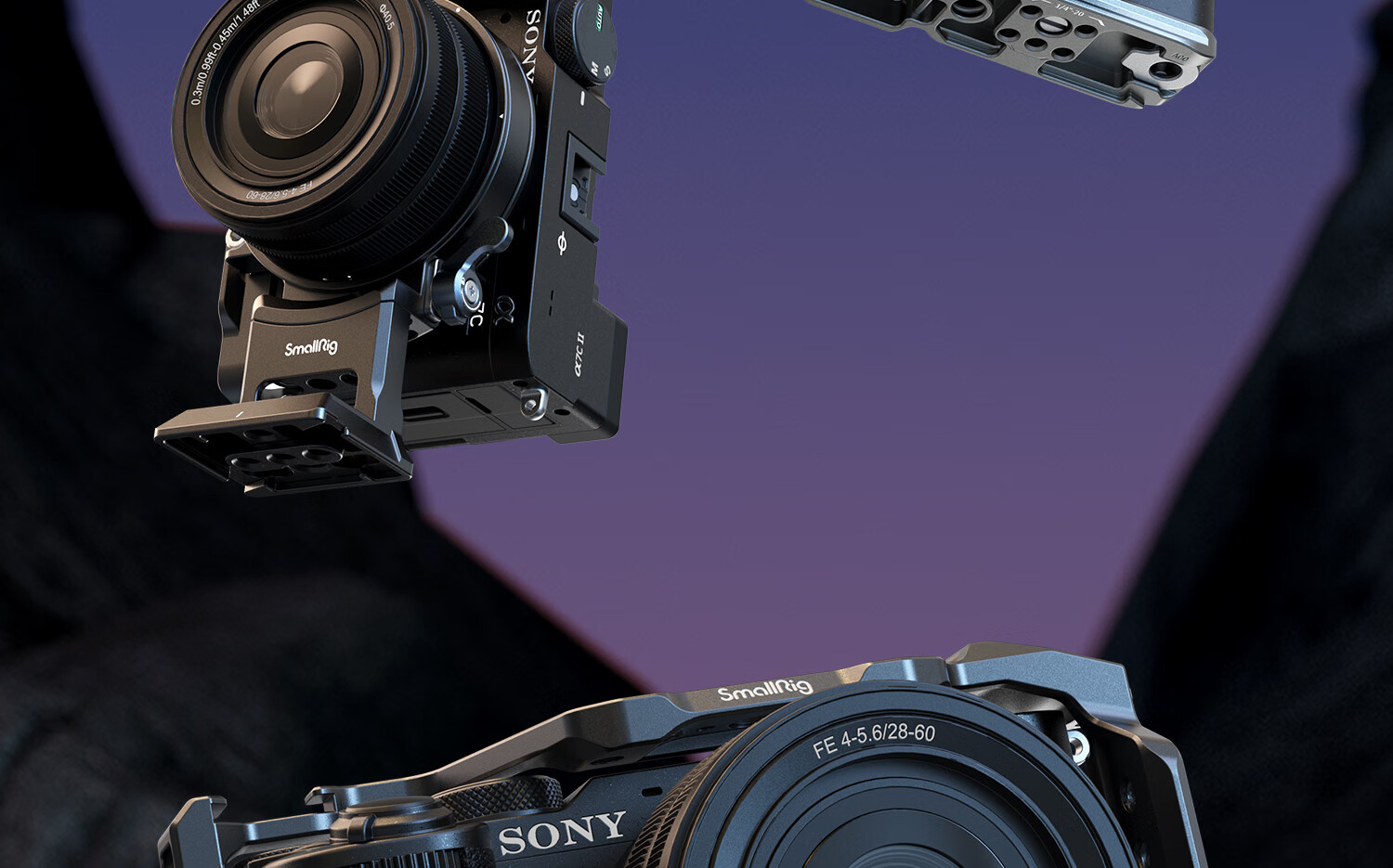 Клетка для камеры SmallRig 4439 для Sony A7C II, полнофункциональный модуль расширения для фото- и видеосъемки
