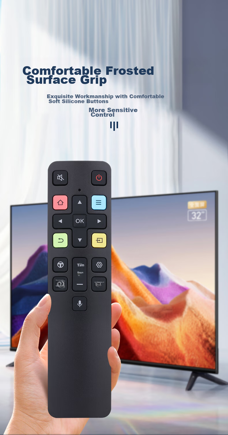 Пульт ДУ Qinxuan RC801C/D для телевизоров TCL, голосовое управление, Bluetooth