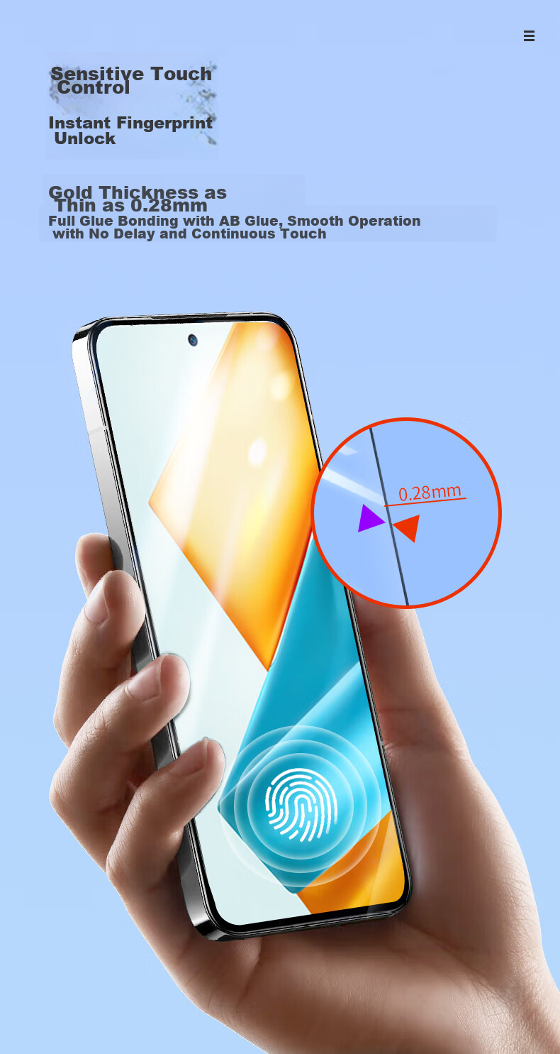 Защитное стекло LLUNC для Honor 90 GT, 2 шт.