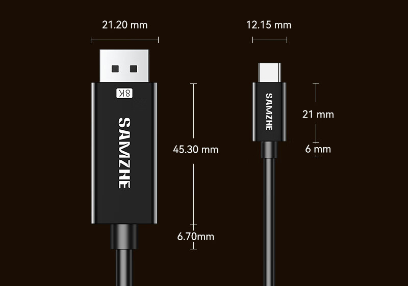 Кабель USB-C на DisplayPort