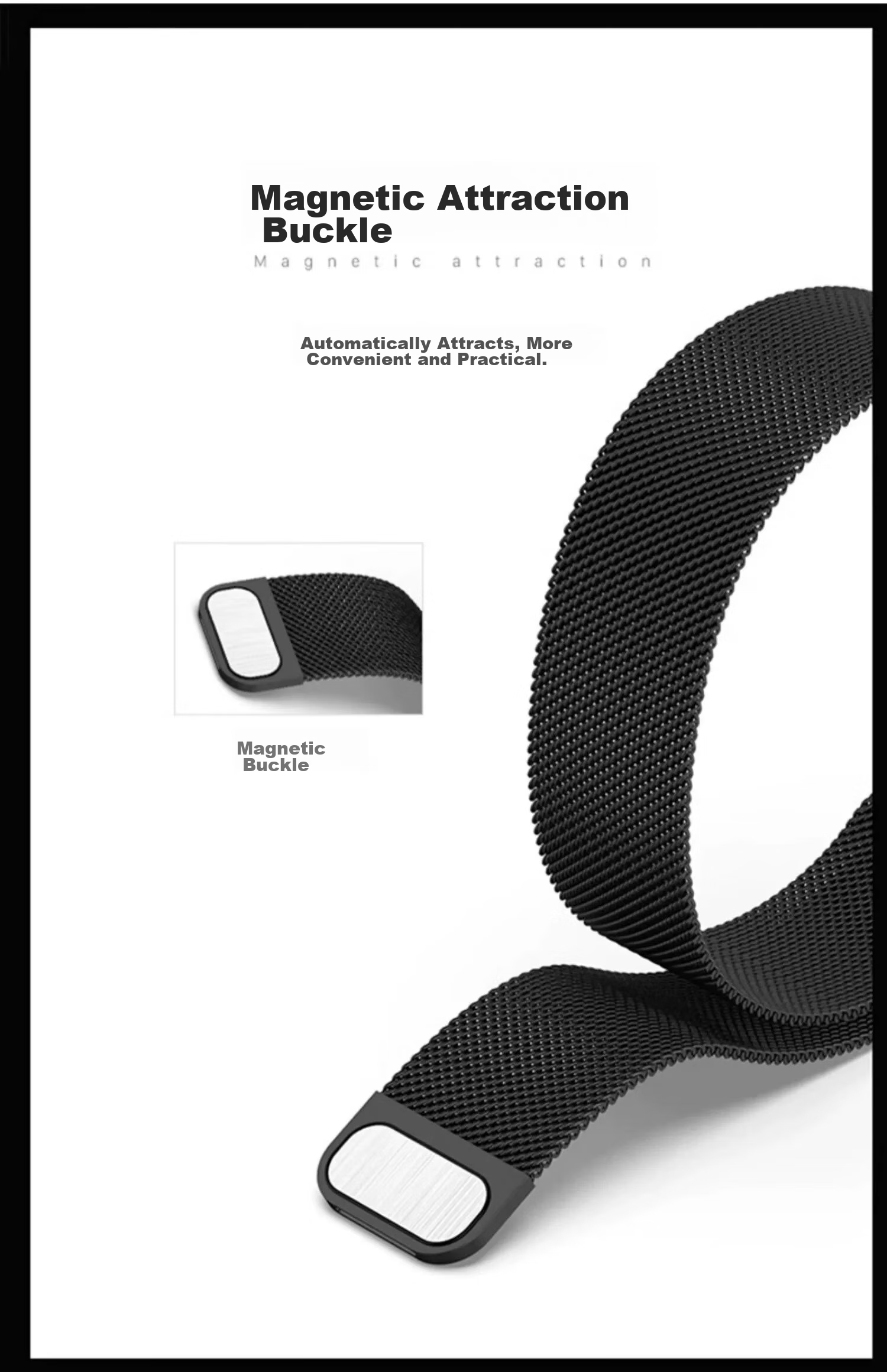 Ремешок CHENSONG для Xiaomi Band 9 Pro/8 Pro, миланский стальной магнитный спортивный унисекс аксессуар