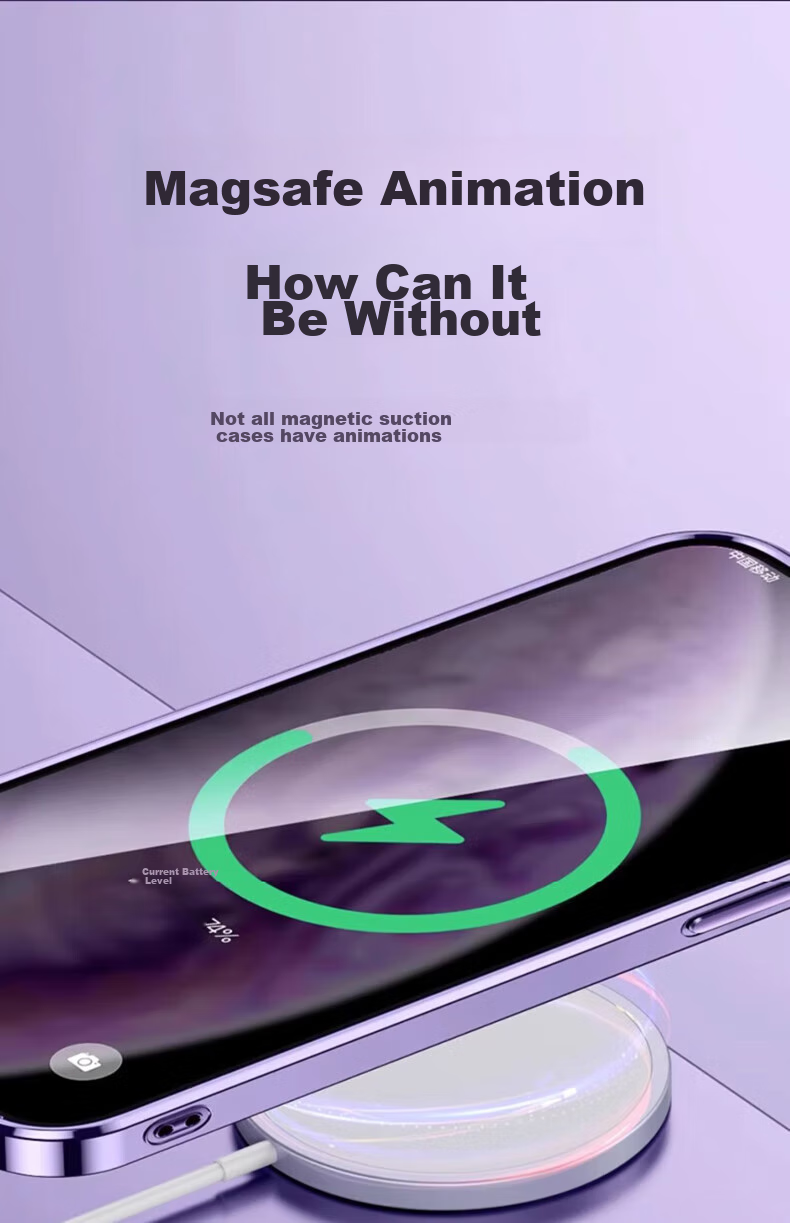 Чехол для iPhone 16 Pro ZHIWEISHI, противоударный, с защитой объектива, прозрачный, ультратонкий, с магнитом, графитовый черный