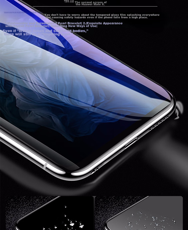 Защитное стекло для экрана ESCAPE для Huawei Honor 20/20 Pro/20s, неполное покрытие, без белого края, безводный гель, ударопрочное, высокая четкость