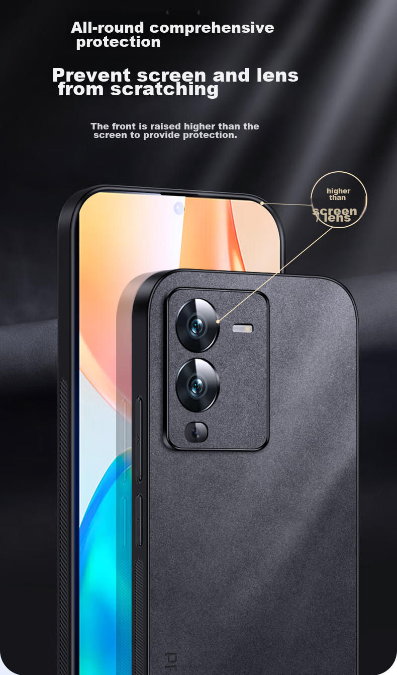 Чехол для телефона Shangsu для Vivo S15, противоударный, защита камеры, силиконовый, серый, деловой стиль
