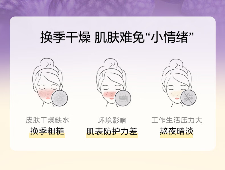 娇韵诗兰花护理油30ml面部精油干皮保湿滋润细致毛孔护肤品女神节礼物
