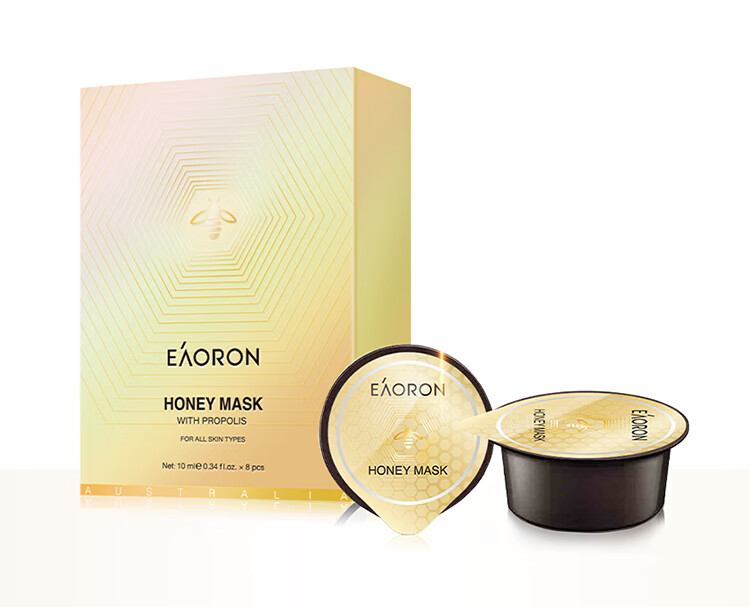 EAORON澳容EAORON 涂抹式蜂胶呵护面膜10ml*8杯 蜂毒面膜