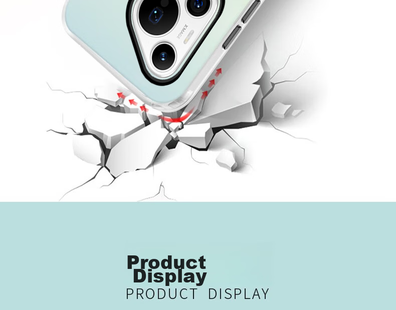 Чехол для Huawei Pura70 Baozou, силиконовый, с мягкими краями, полупрозрачный, противоударный, с лазерным градиентом, матовый, защитный