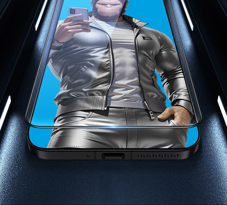 Защитное стекло Lanxingxiansheng для Xiaomi Redmi K80/K80 Pro, противоударное, антиотпечатковое, прозрачное