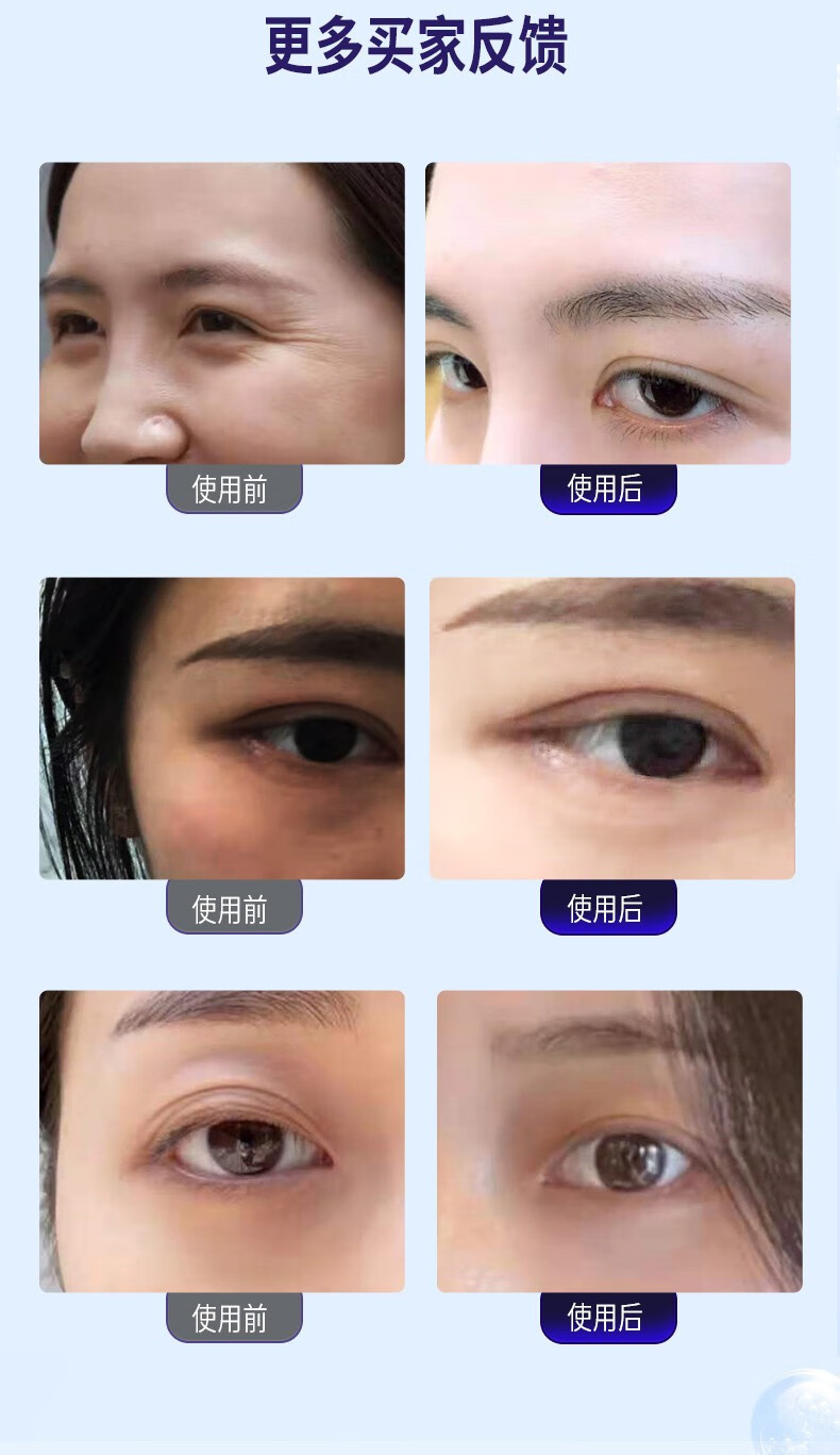 同仁堂视黄醇紧致抚纹电动眼霜眼袋细纹抗皱补水保湿男女士通用20g