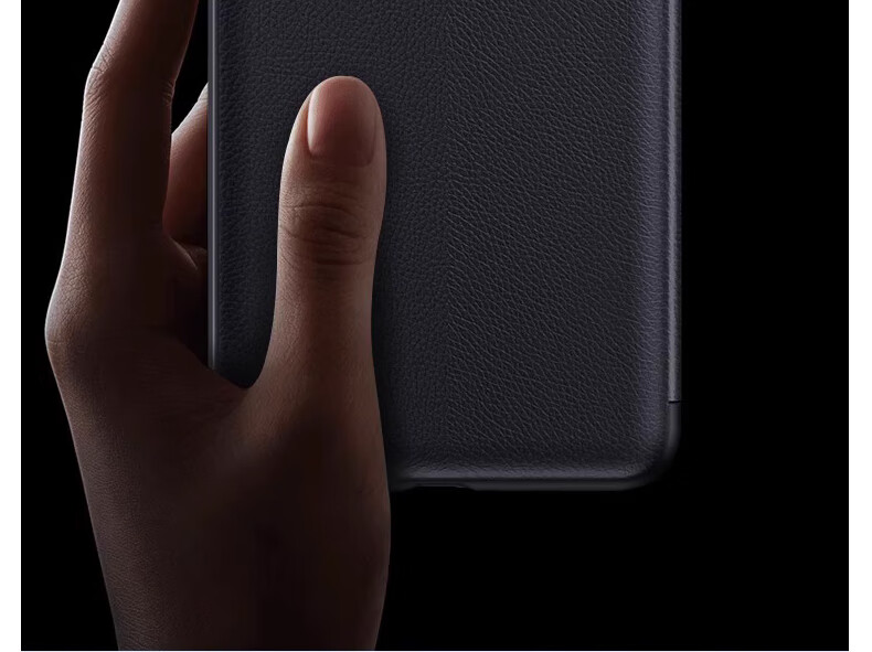 Чехол-книжка ZhengJian для Huawei Mate 70, натуральная кожа, черный, с окном для просмотра, защита от падений, бизнес-стиль