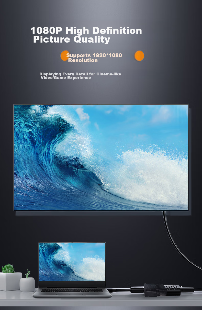 Адаптер KSRGB DVI (24+1) Male на HDMI Female