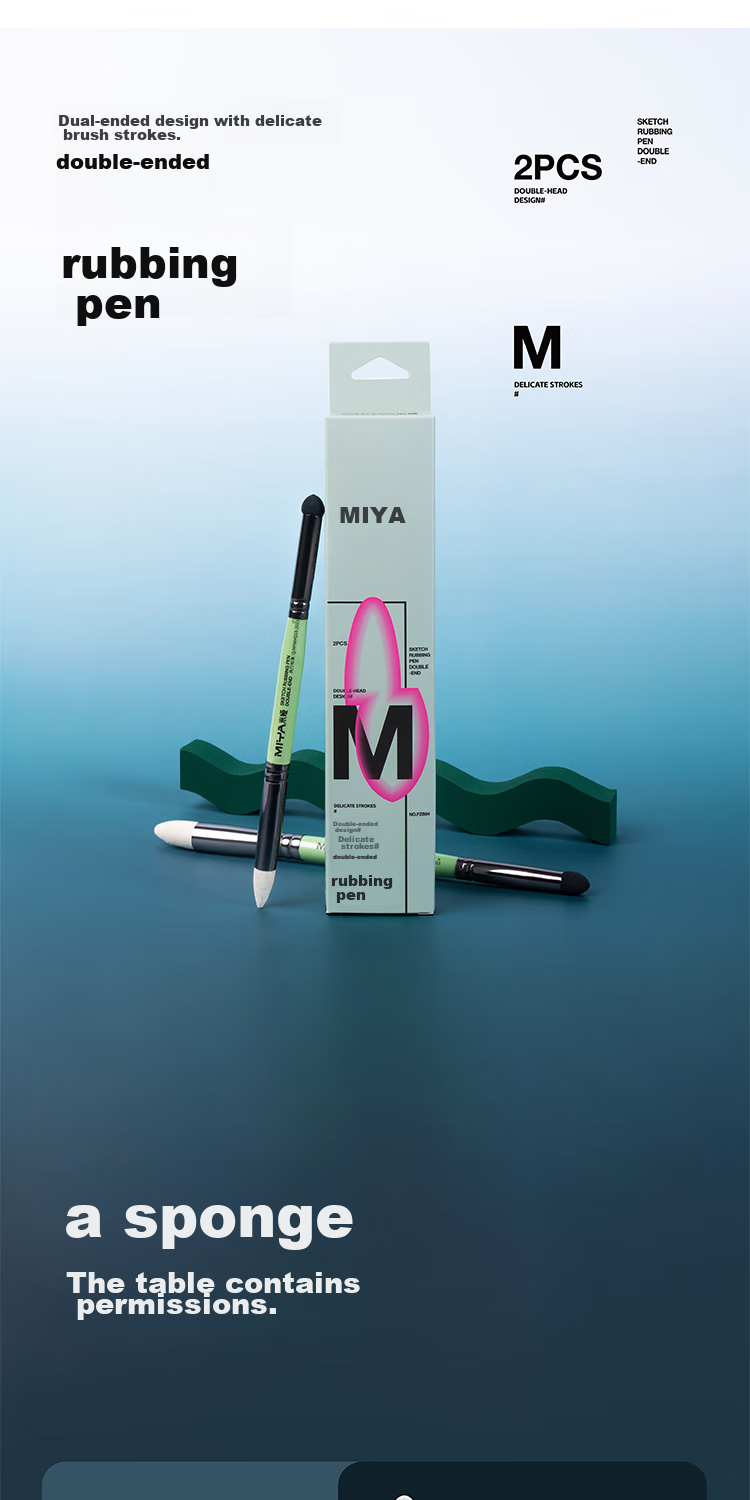 Набор для эскизов MIYA M Series, ножи для растушевки и смешивания, инструменты для детализации, с хлопковым наконечником