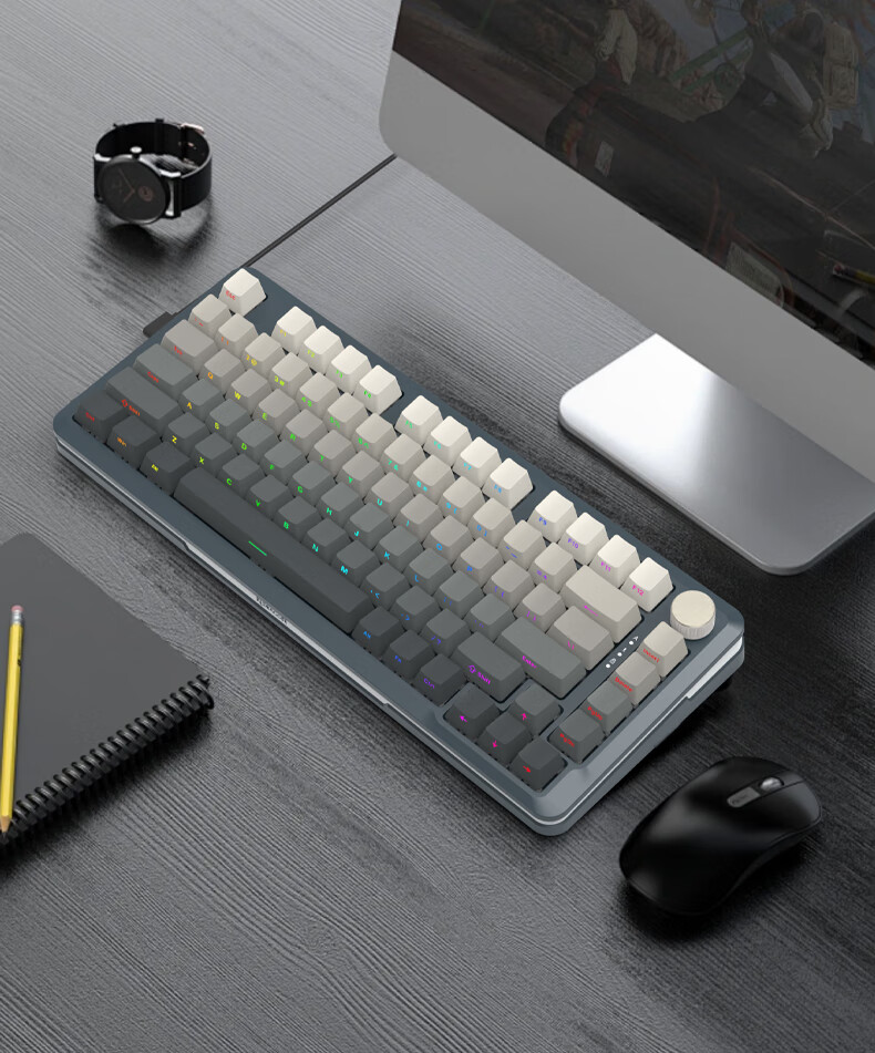 Игровая клавиатура REDDRAGON M82 Pro, механическая, проводная, RGB подсветка, магнитные переключатели