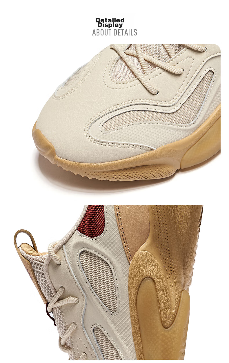 Мужские повседневные кроссовки ERKE, модель 2V2 Retro Casual Sneakers, артикул 100111706339. Стильные и удобные кроссовки для повседневной носки и активного отдыха. Прочный материал, надежная шнуровка, подошва EVA.