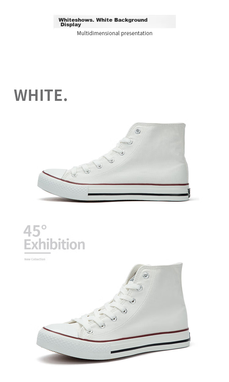 Warrior Classic High-Top Canvas Shoes, Versatile And Fashionable for Men And Women, Casual Shoes, Canvas Sneakers, WXY-473T, Black, Size 40
