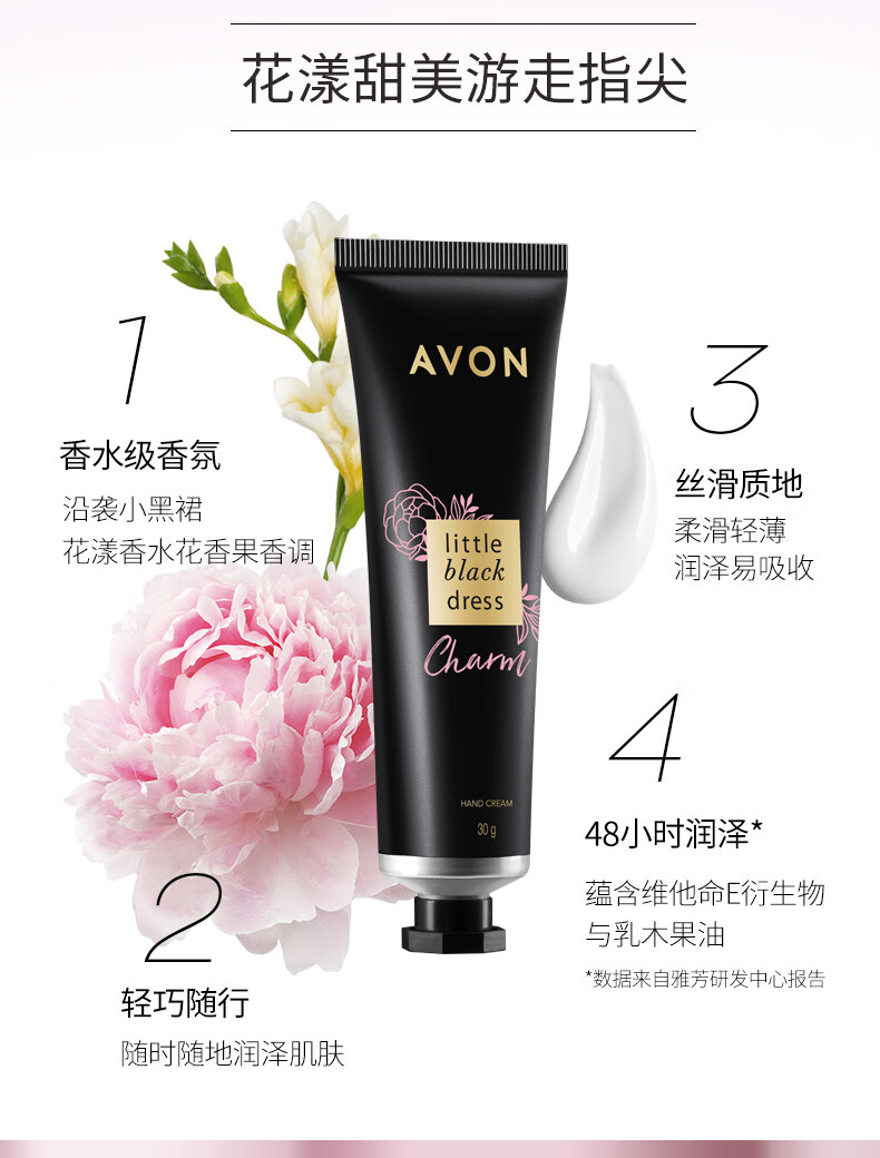 雅芳 AVON 走珠香水礼盒 花果香淡香礼物送女友送老婆情人节礼物