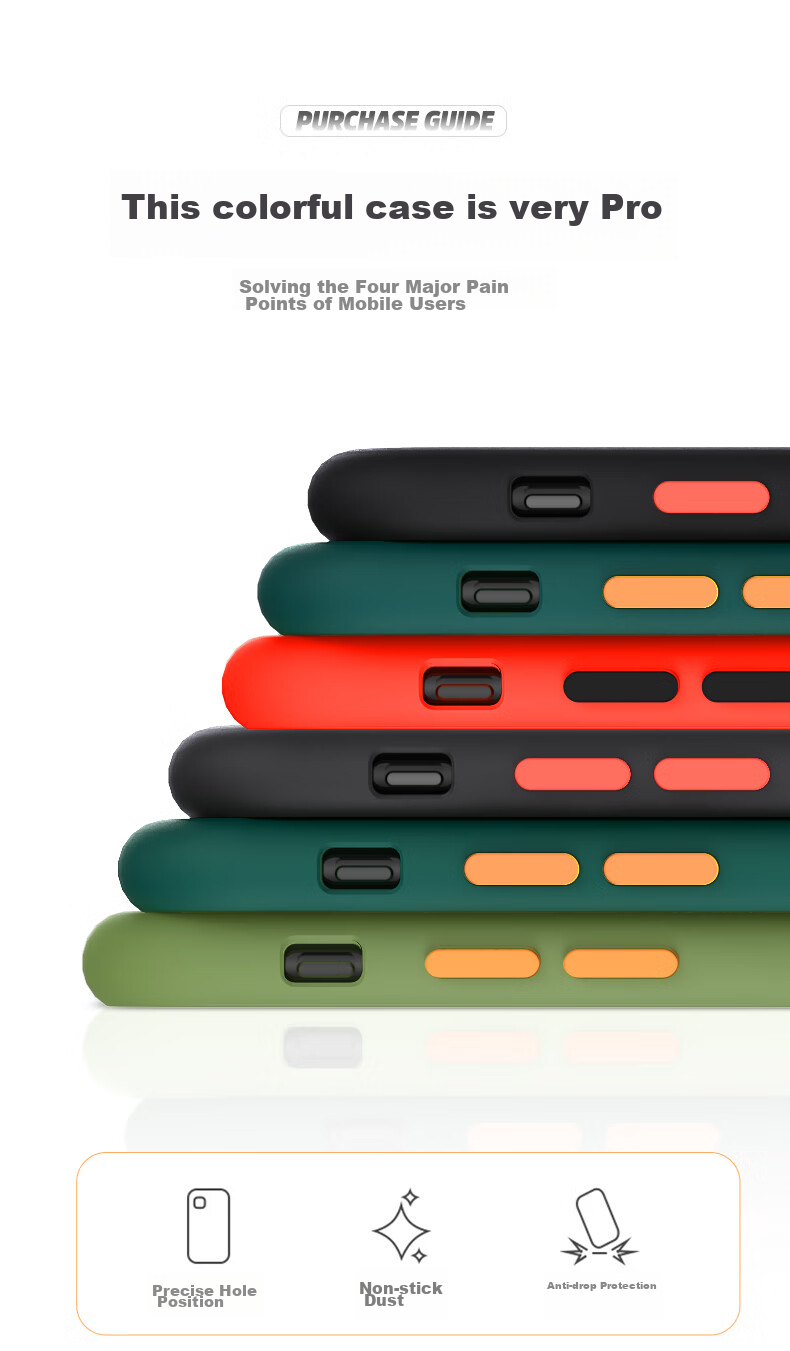 Чехол для Apple iPhone 7 Plus/8 Plus, Baozou, с полной защитой линз, противоударный, с защитой от отпечатков пальцев, силиконовый мягкий край, контрастный прозрачный матовый дизайн, для мужчин и женщин, черный
