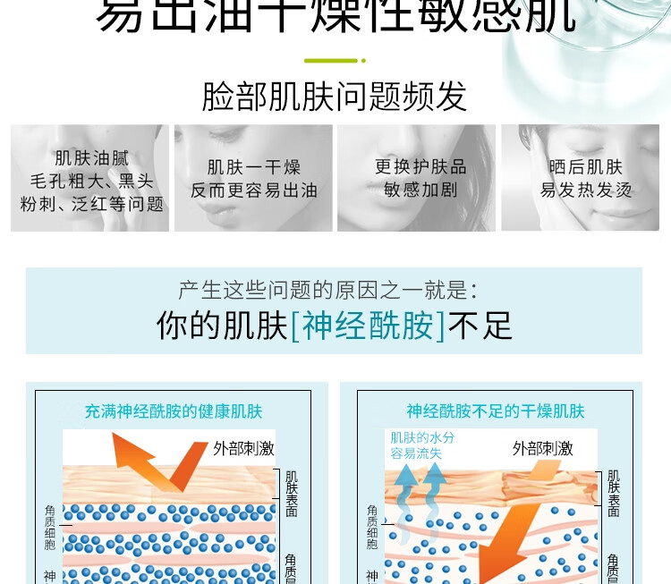 珂润（Curel）水油平衡爽肤水150ml控油保湿清爽敏感肌适用生日礼物送女友