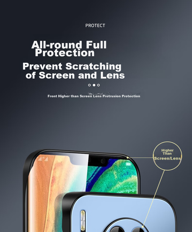 Чехол для Huawei Mate30 Pro/Mate30e Pro Shangsu, AG матовый, противоударный, черный