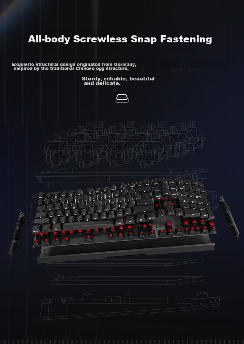 Механическая клавиатура CHERRY MX3.0S, 108 клавиш, алюминиевый корпус, проводная, белая