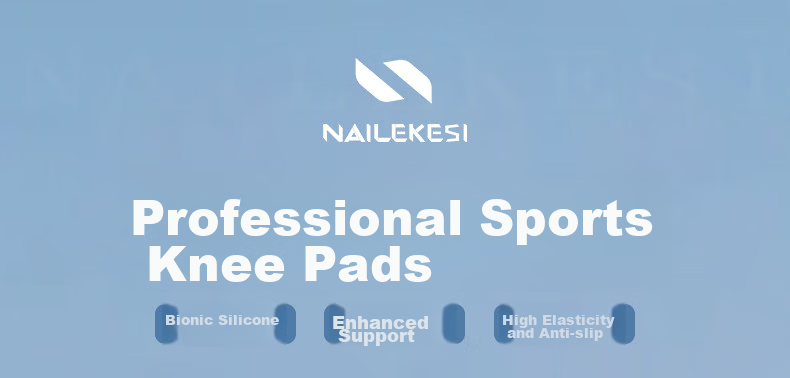 Профессиональные спортивные наколенники NAILEKESI N для мужчин, для защиты колена при беге и баскетболе, размер L, одна пара