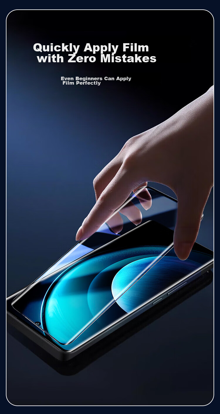 Защитное стекло KOOLIFE для Vivo X100/Pro/sPro/X100Ultra, полноэкранное, ультратонкое, HD, защита от падений и отпечатков пальцев