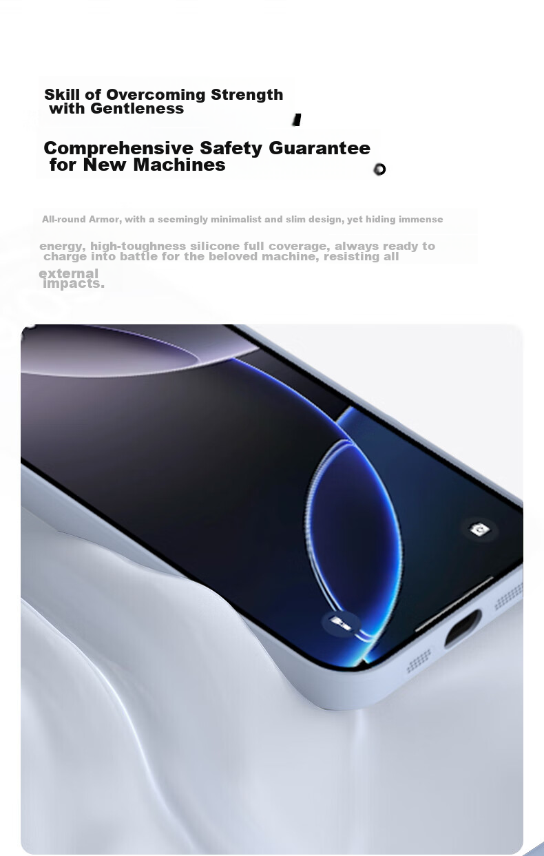 Чехол KEKLLE для iPhone 16, силиконовый, с магнитной функцией MagSafe, синий
