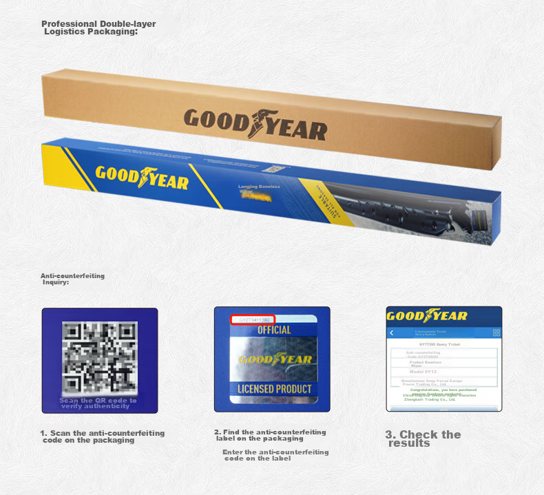 Щетки стеклоочистителя Goodyear ZEEKR Extreme 007, 2 шт., бескаркасные, для лобового стекла, резиновые, 53 см и 53 см