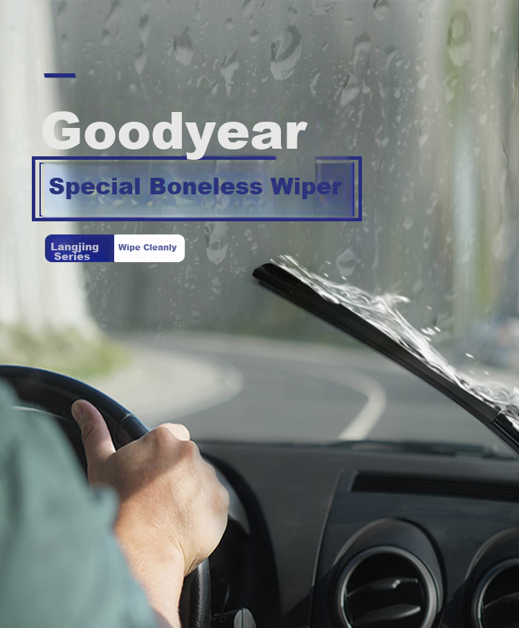 Щетки стеклоочистителя Goodyear Langjing для Buick Regal 2016-2022, бескаркасные, размер 26/18 дюймов, резиновая полоса А-класса