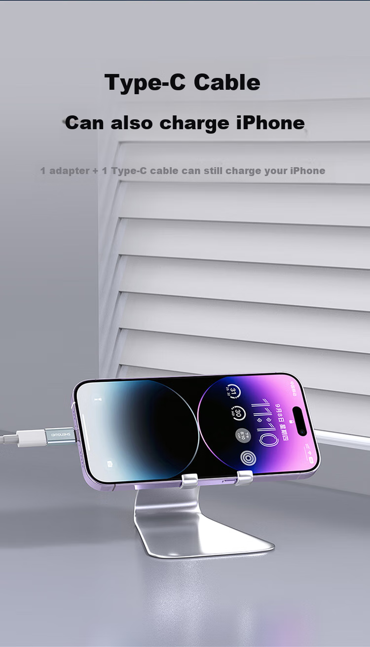 Переходник Type-C на Lightning