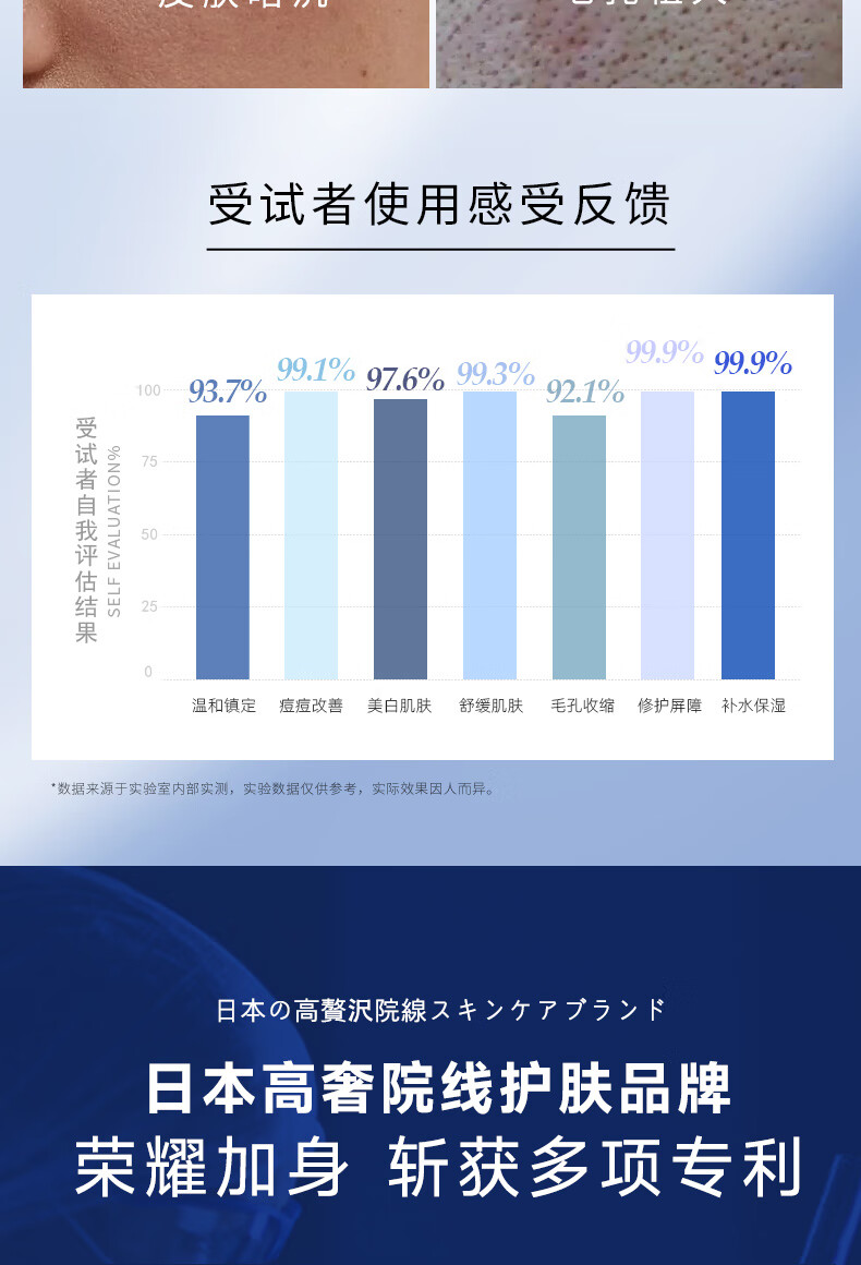 彤生泉面膜修复淡化祛痘印美白补水保湿收缩毛孔熬夜舒缓修护女男士专用 舒缓修复面膜1盒（10片）