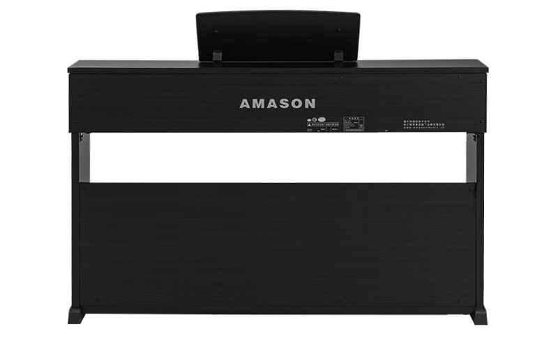 Цифровое пианино Amason V07S, 88 клавиш, молоточковая механика, деревянная клавиатура, черный