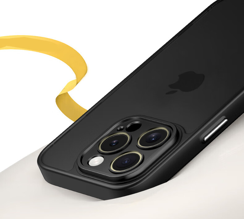 Чехол KEKLLE для iPhone 13 Pro, противоударный, с защитой камеры, силикон+ТПУ, матовый, розовый