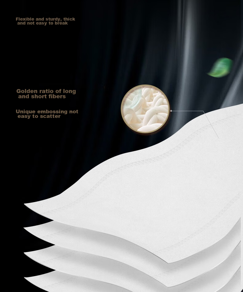 Туалетная бумага C&S Core Roll, черная, особо плотная, 4 слоя, 140 г/рулон, 12 рулонов в упаковке