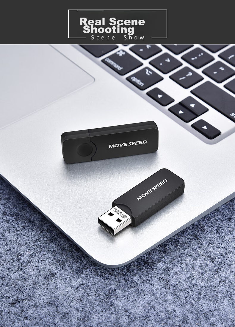 USB-накопитель MOVE SPEED 64GB USB 2.0, Черный Рыцарь, Черный