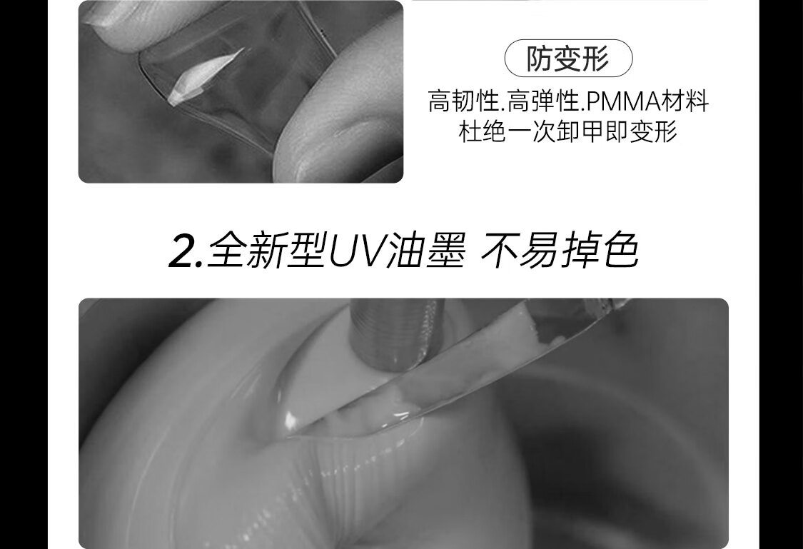 茉初（MOCHU）穿戴美甲 手工穿戴甲 美甲指甲贴片 美甲工具 短中长款 菱格派对