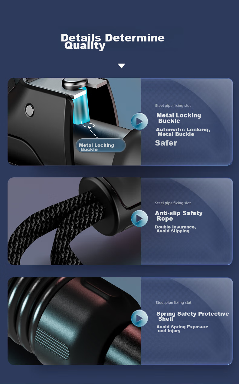 Силовой эспандер PEAK Adjustable Spring Grip Bar, для тренировки силы рук, мышц груди, фитнес-оборудование, 50 кг