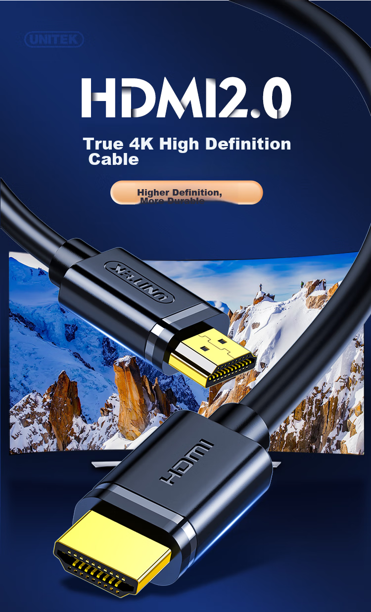 Кабель HDMI UNITEK 2.0